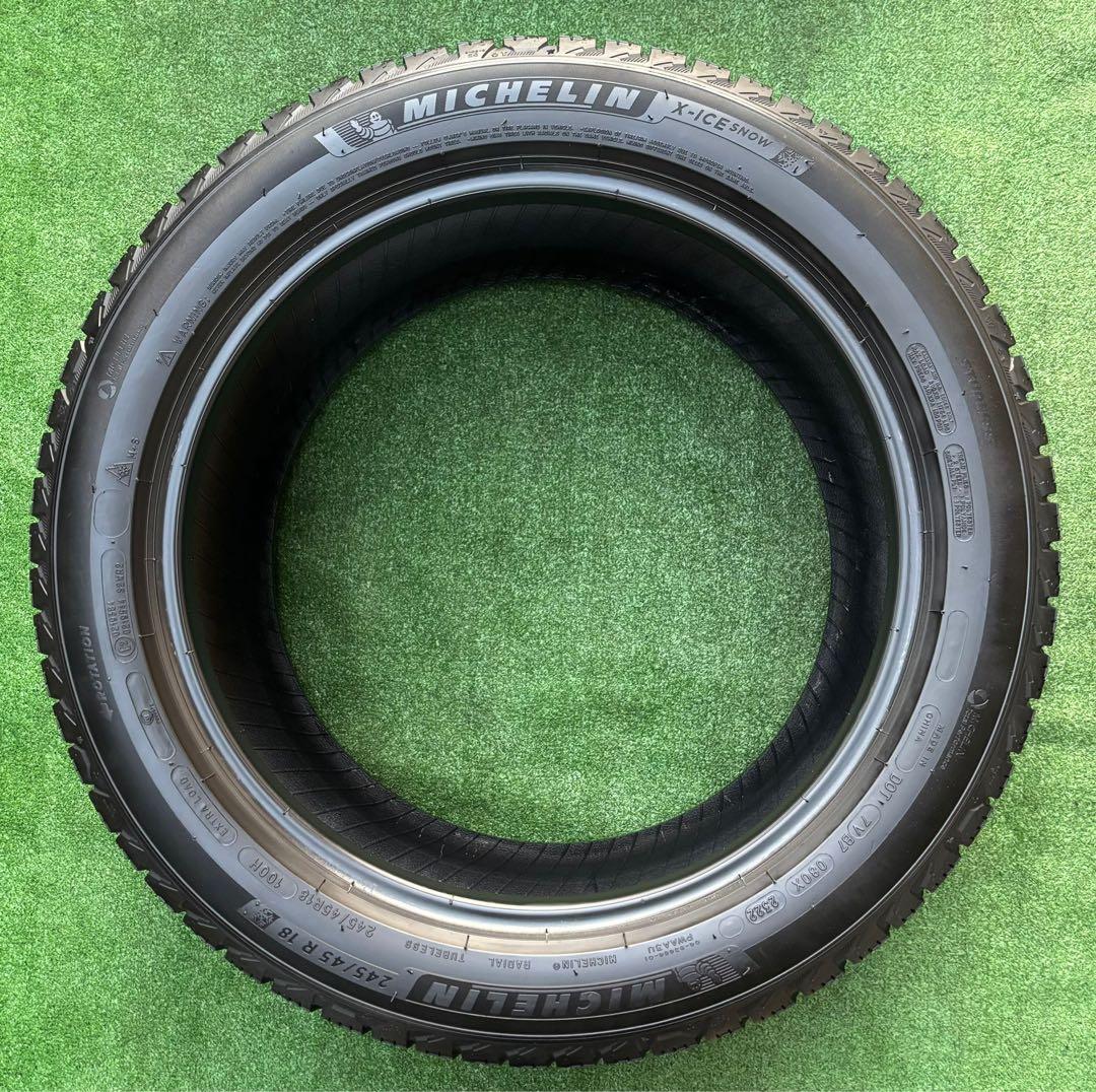 MICHELIN スタッドレス 245/45R18 22年23週目9~9.5分山