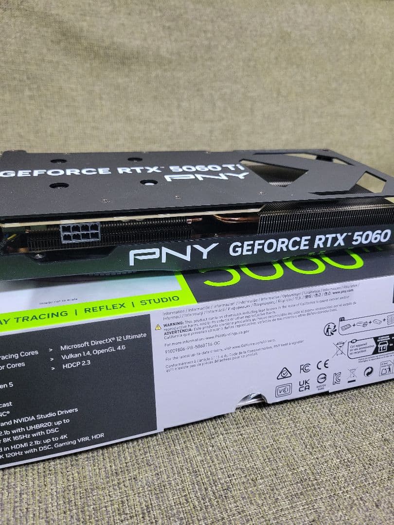 サ*ア様 PNY GeForce RTX 5060 Ti 16GB