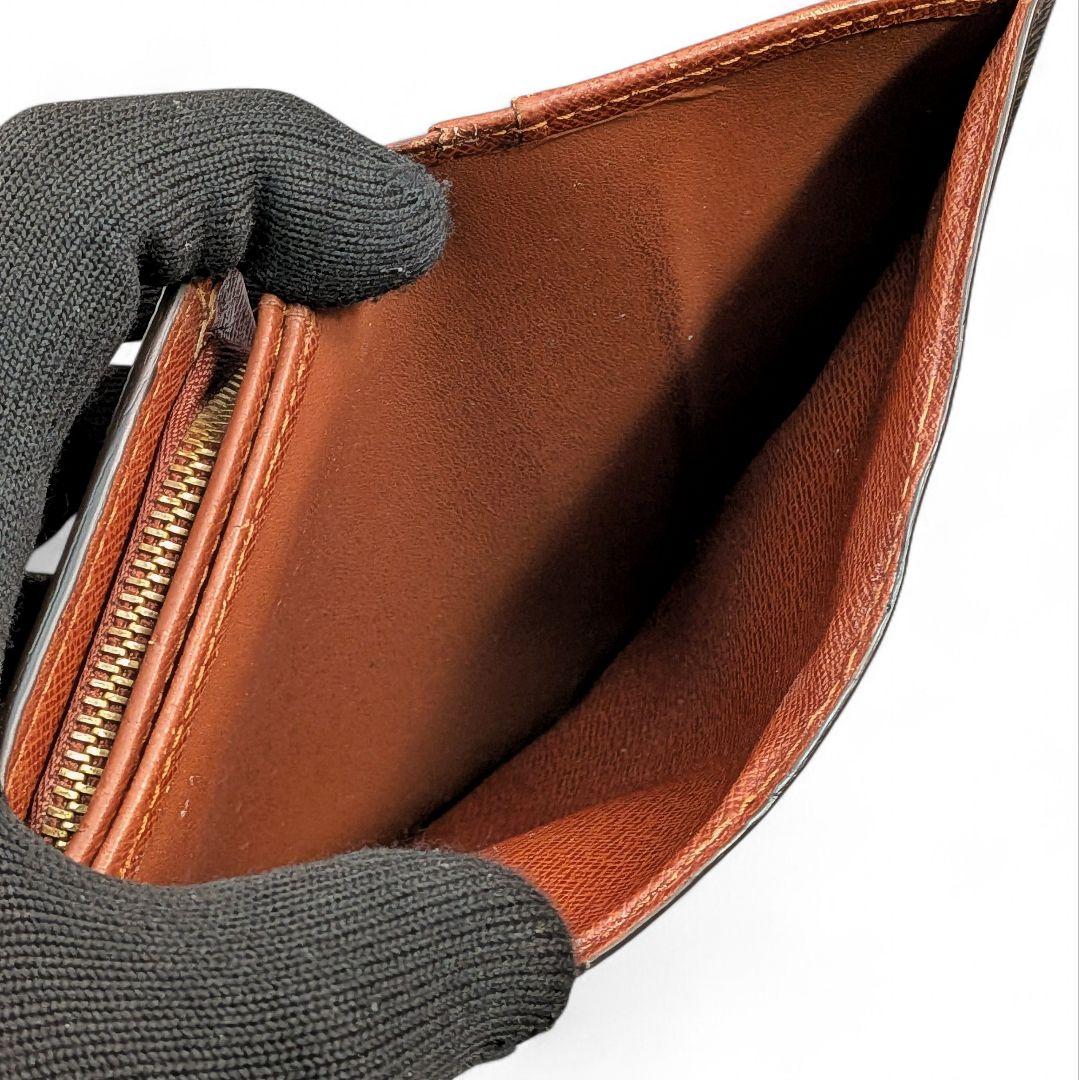 良品 ルイヴィトン モノグラム ポルトモネ ビエ トレゾール 折り財布 ①