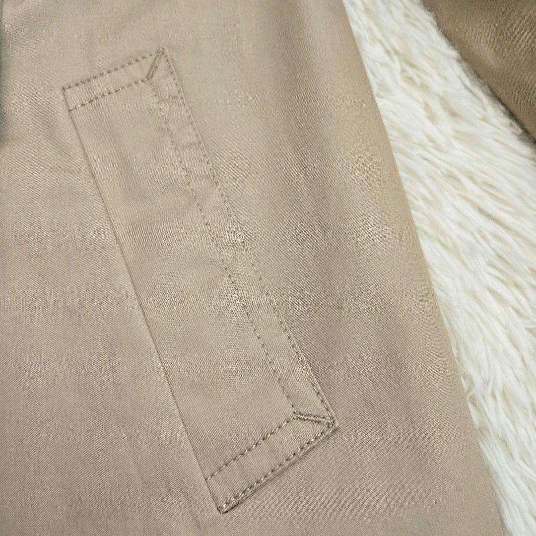 COACH　コーチ　ショートトレンチコート　シグネチャー　ベージュ　S