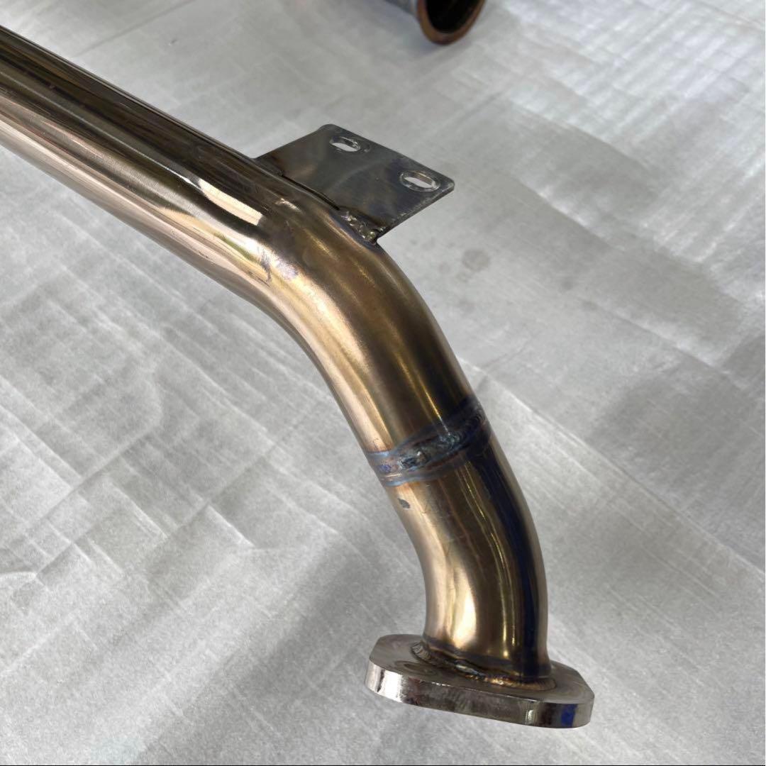 美品 パワークラフト ポルシェ 718 ボクスター ケイマン フロントパイプ