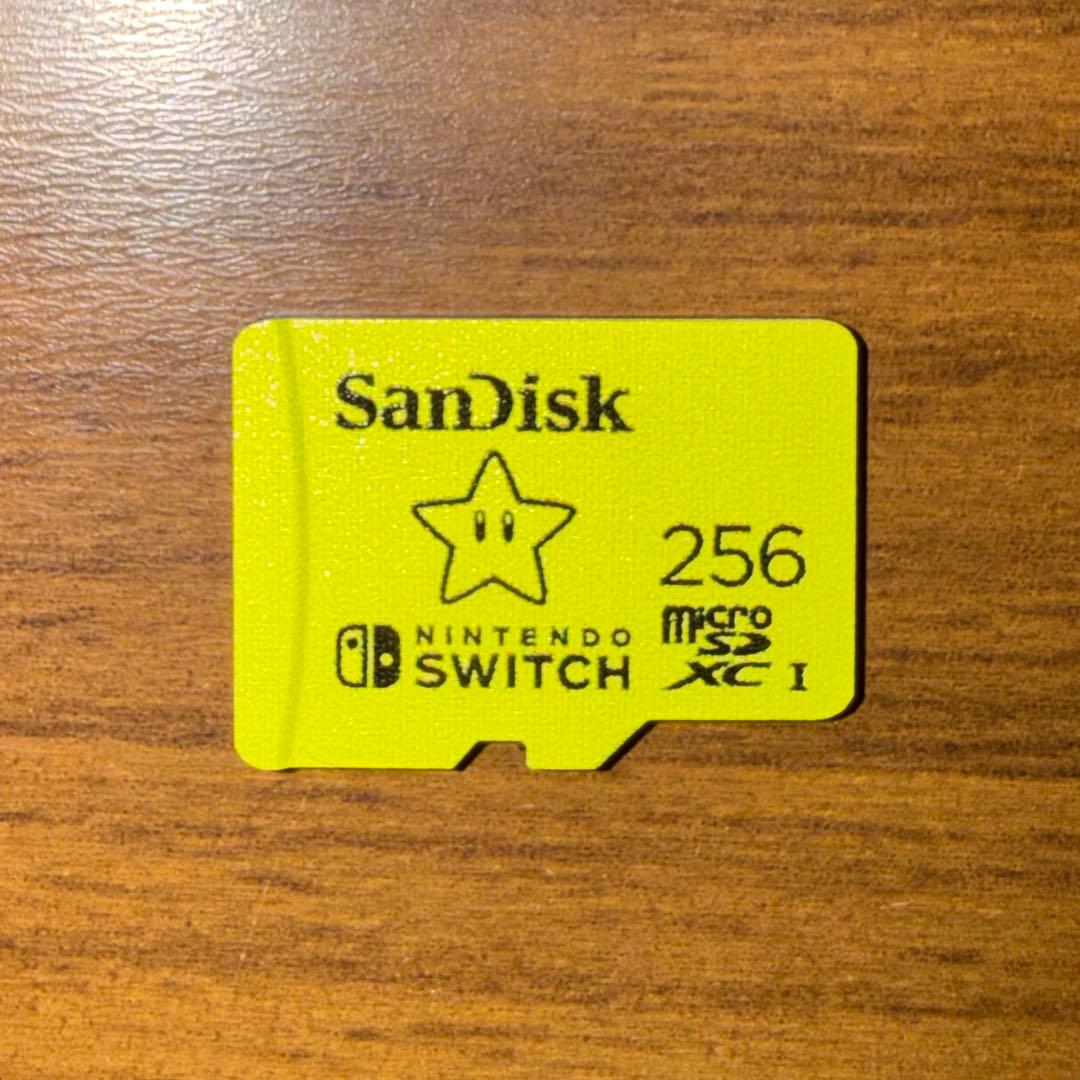 【値下げ】Nintendo Switch箱無し/256GB SDカード付き