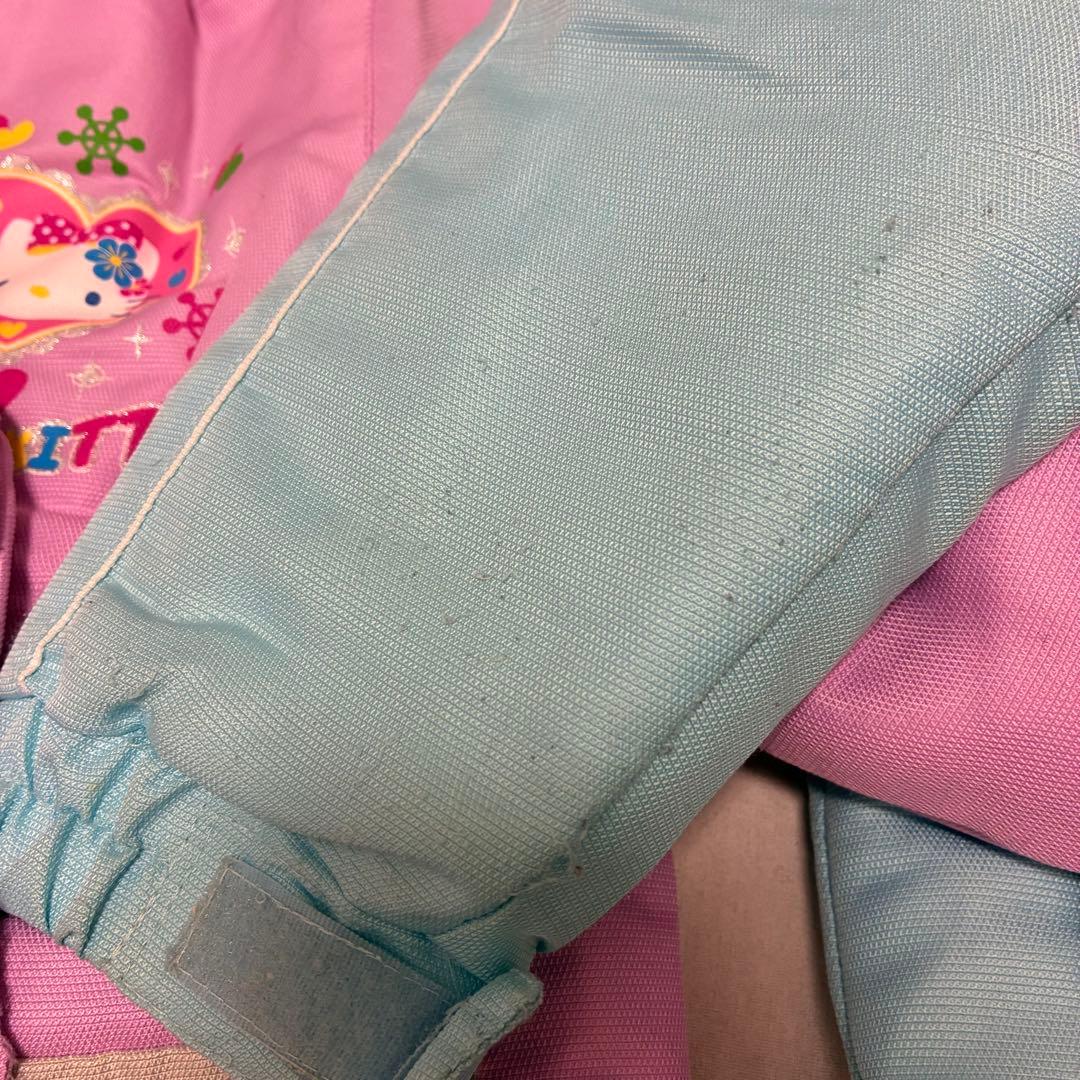 サンリオ　キティ　キッズ　子供　スキーウェア　110 120 女の子　姉妹コーデ