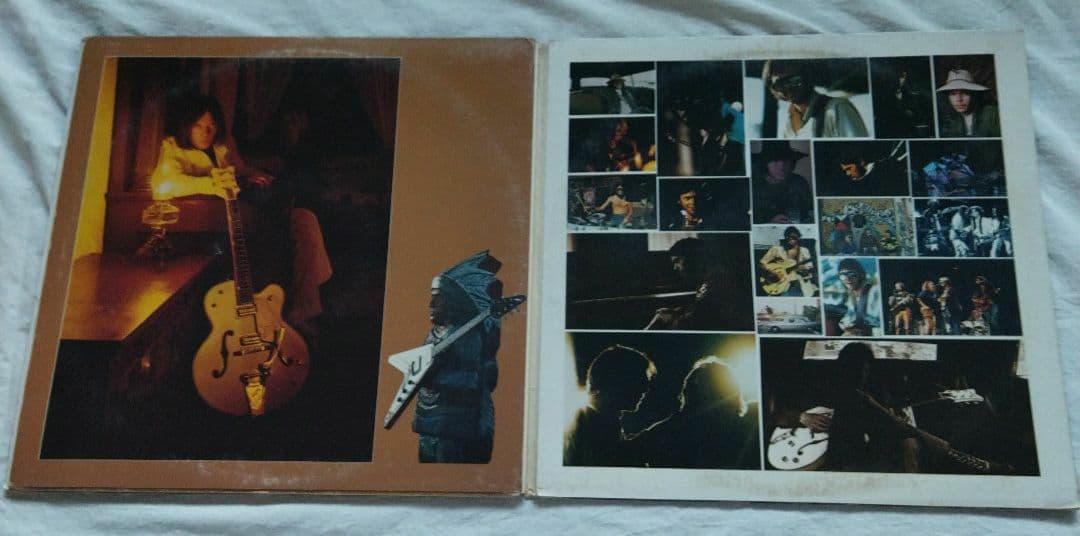 レコード　US盤　LP　三枚組　ニールヤング　DECADE　送料込　ディケイド