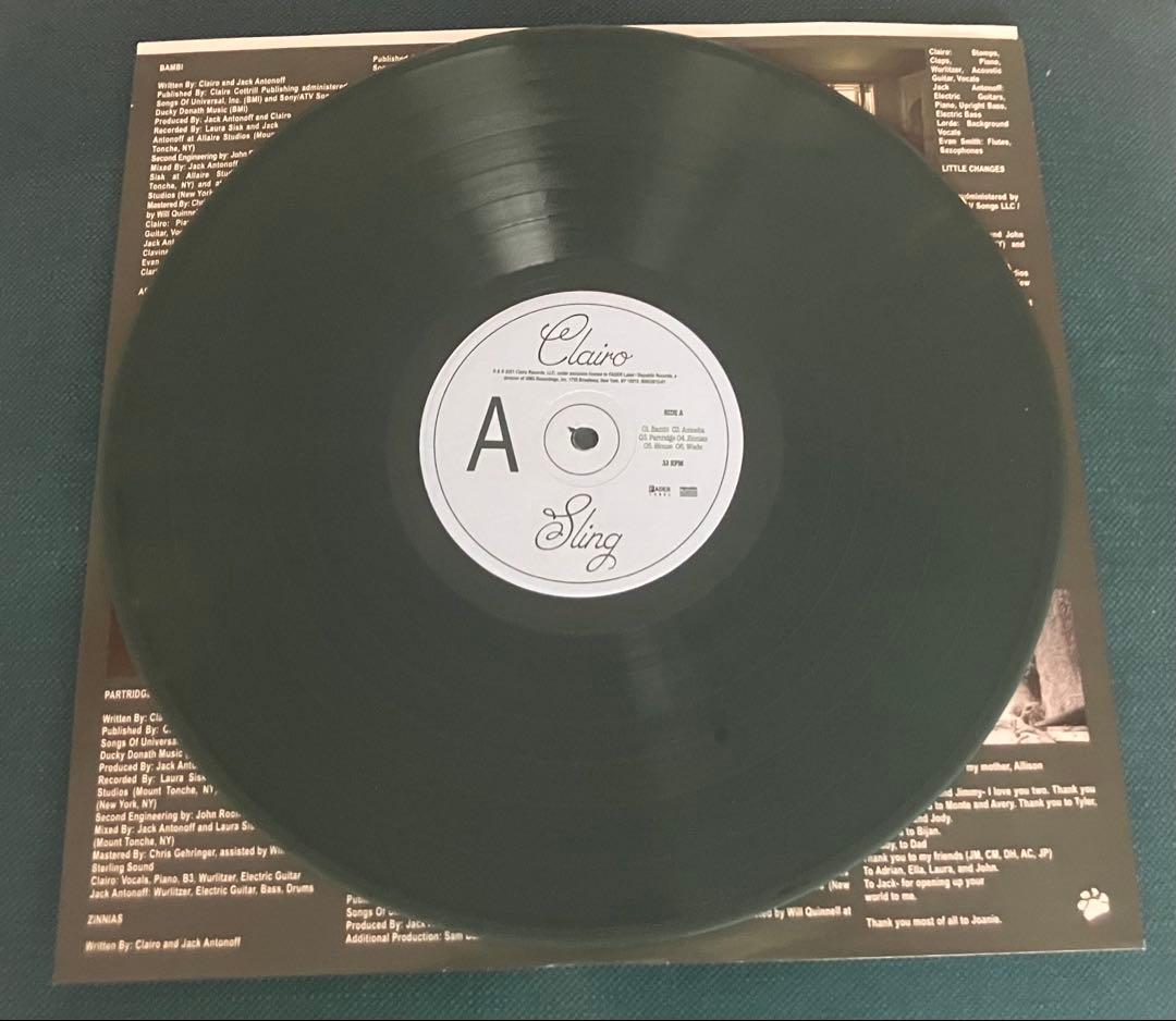 【貴重盤】Sling/Clairo(Exclusive Green Vinyl)