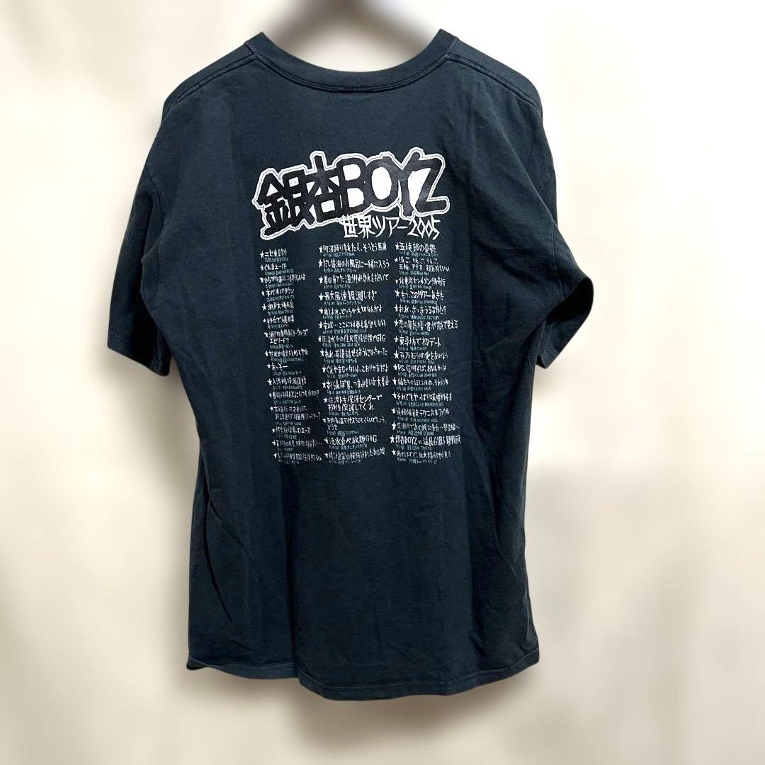 Lサイズ 銀杏BOYZ 世界ツアー2005 バンドTシャツ