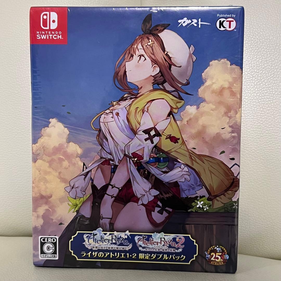 未開封品 ライザのアトリエ1・2 限定ダブルパック Switch版