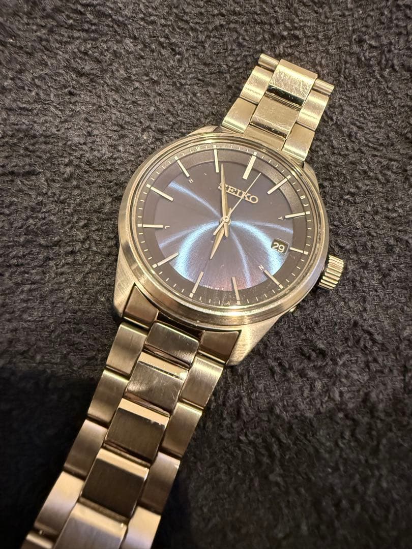 【電波ソーラー】SEIKO セイコー 7B24-0BR0 ネイビー