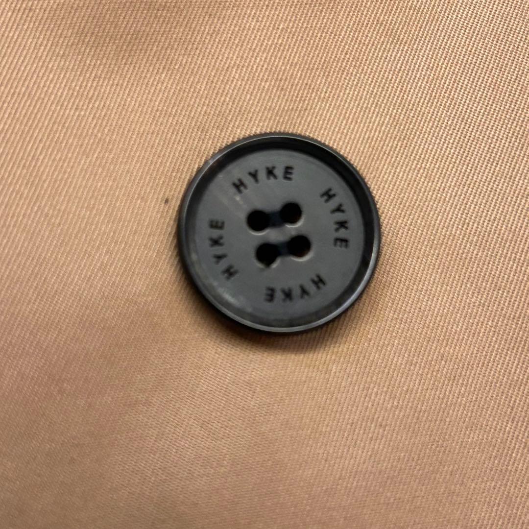 【未使用級✨】21年 HYKE ハイク トレンチコート S レギュラーフィット