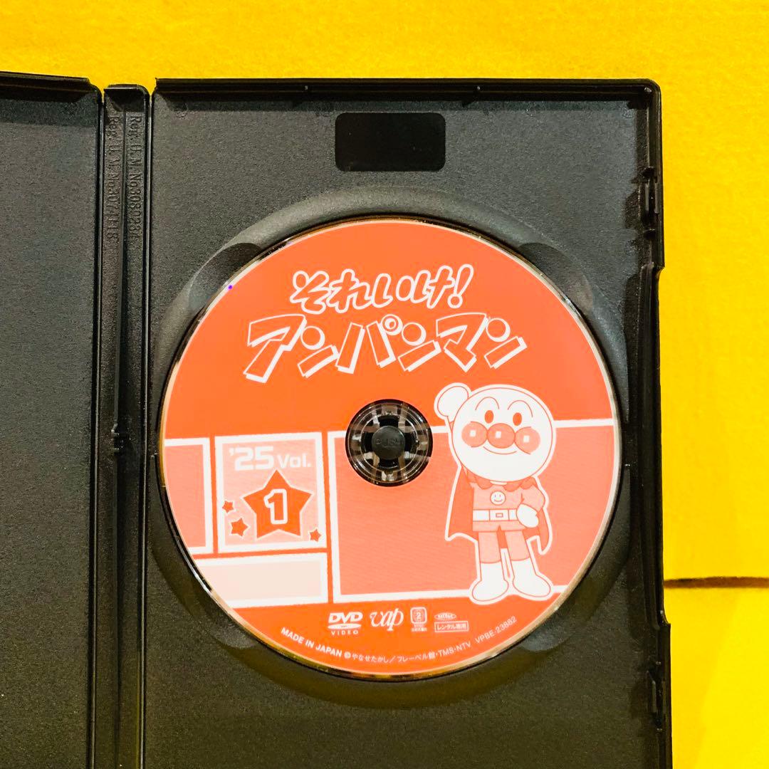【新品ケース】それいけ アンパンマン25 DVD vol.1 2025年版