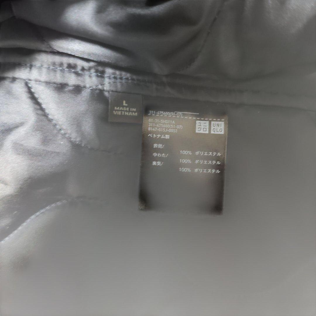 UNIQLO ウィンドプルーフ2WAYコート（475680）ブラック Lサイズ