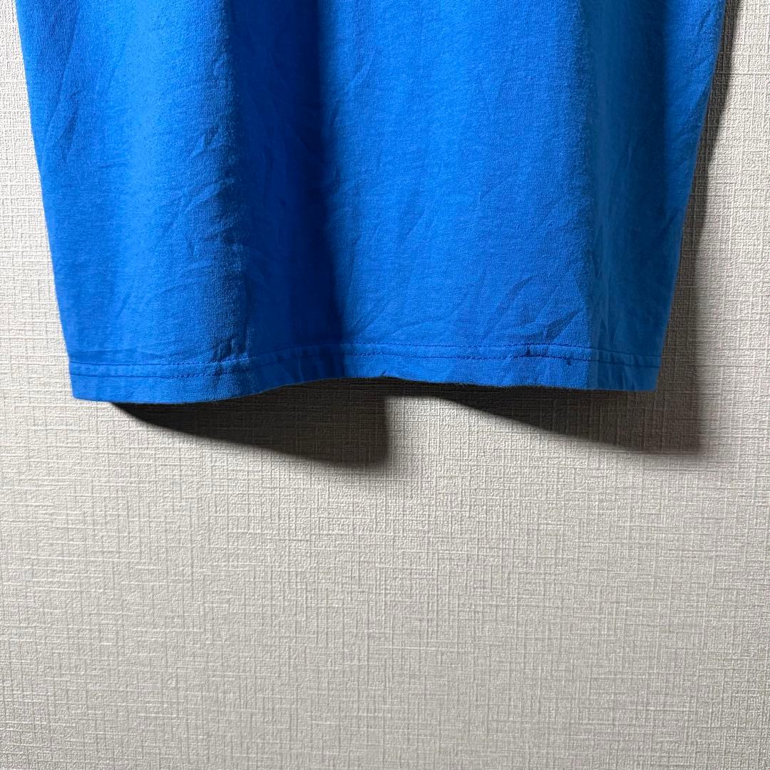 USA製★逆立ちミッキー Tシャツ Disney Hanes ビッグロゴ M〜L