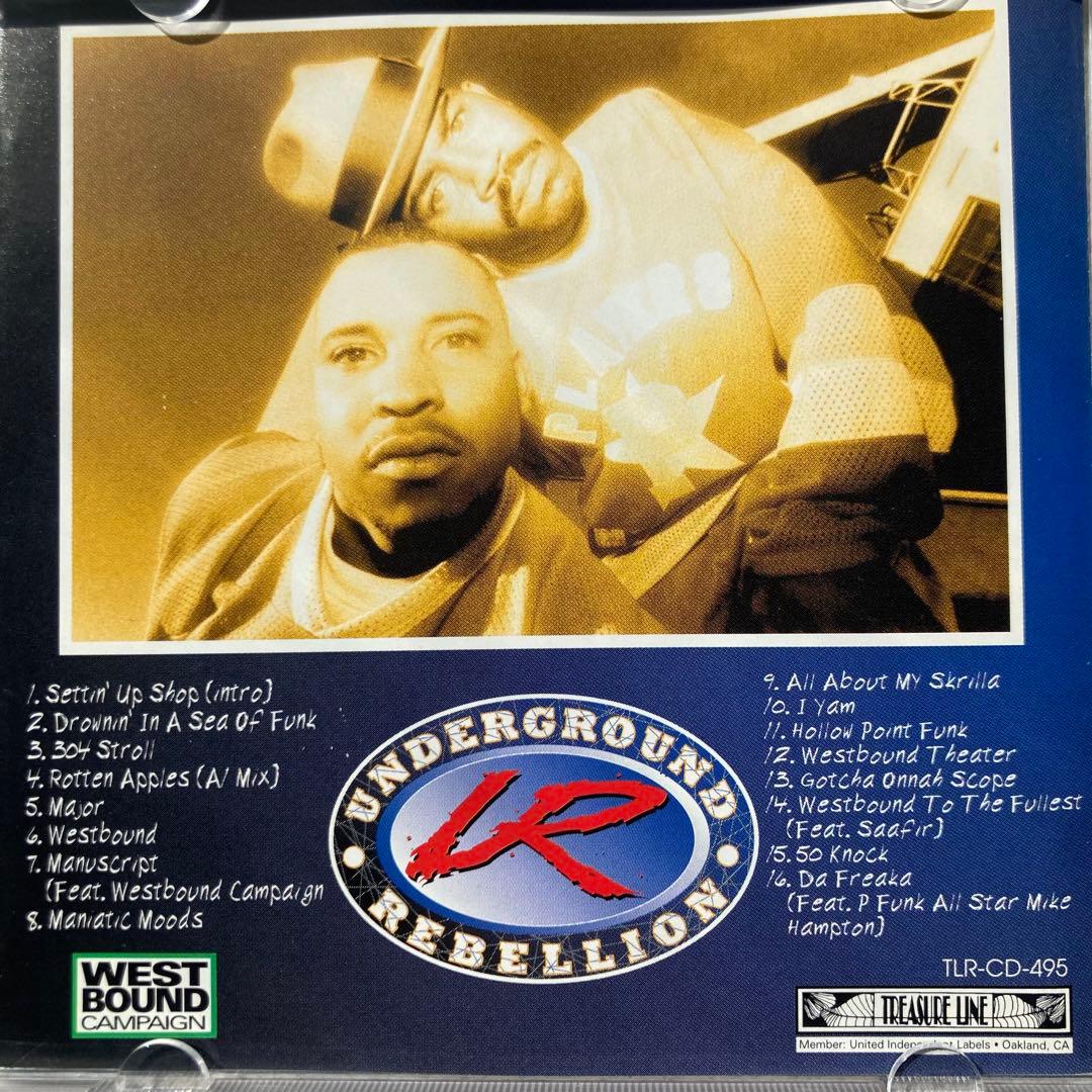 G-Rap 激レアUNDERGROUND REBELLION 95 Bay