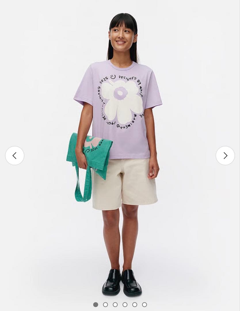 marimekko UNIKKO TシャツXLサイズ