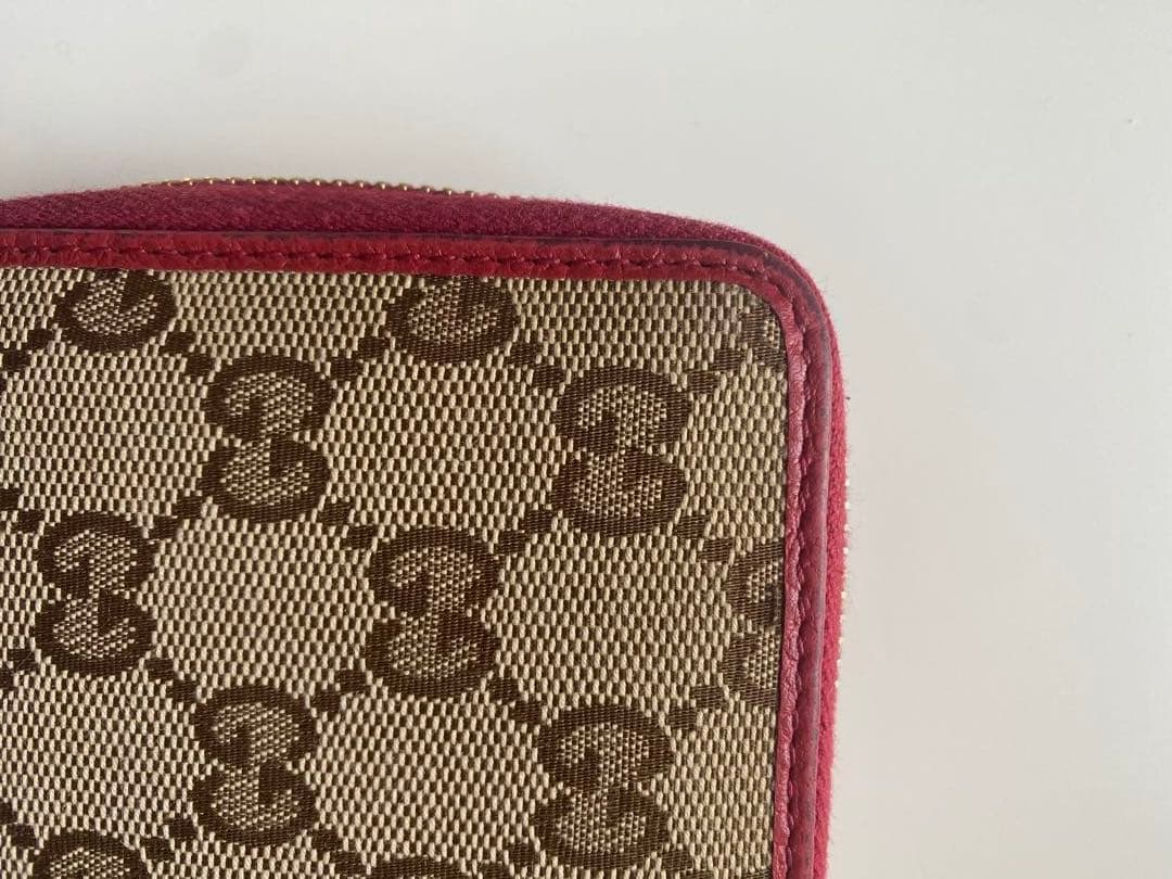 GUCCI GGキャンバス 二つ折り財布 箱付き