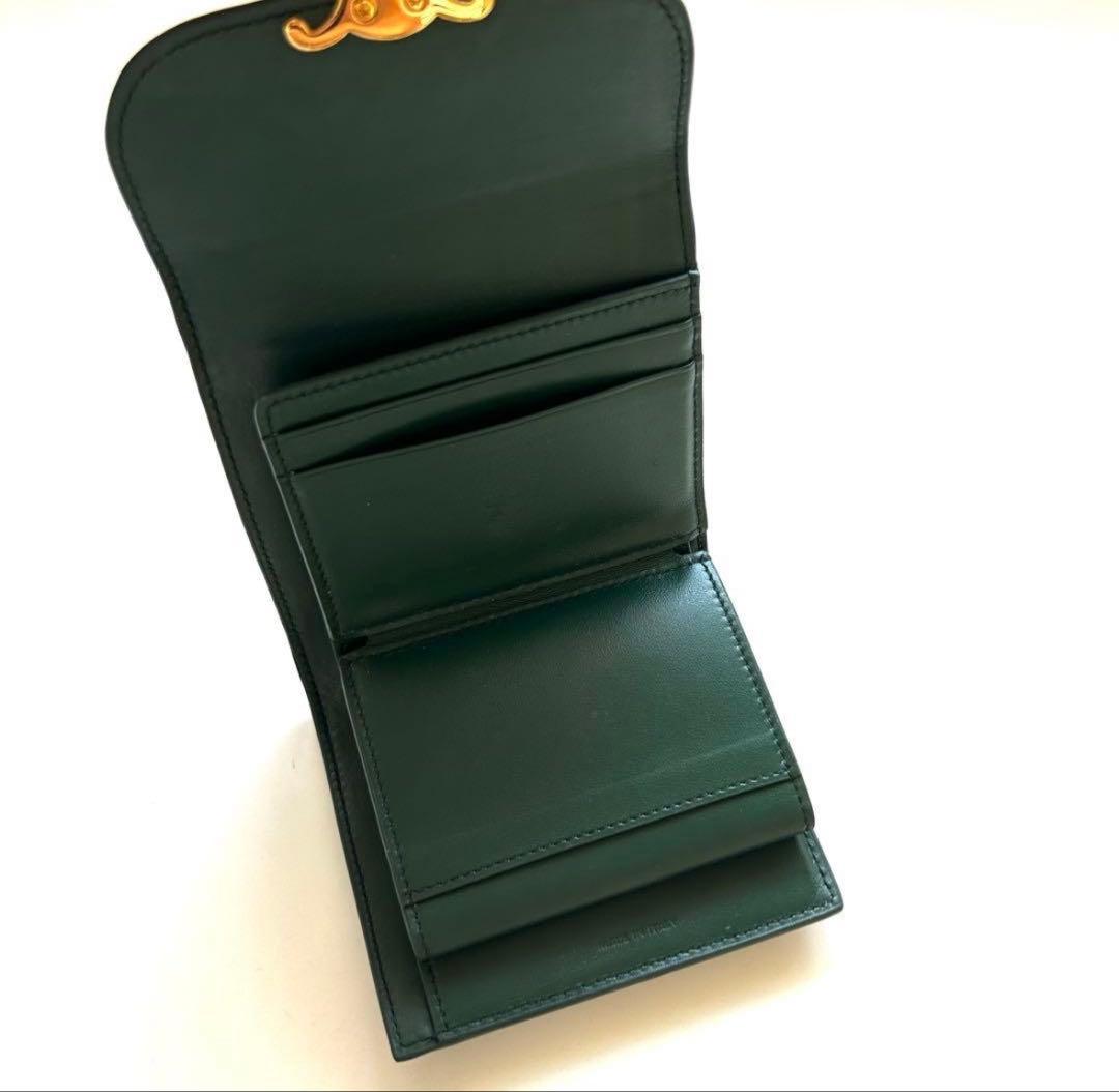 美品！CELINE　セリーヌ　折財布　三つ折財布　コンパクトウォレット　ミニ財布