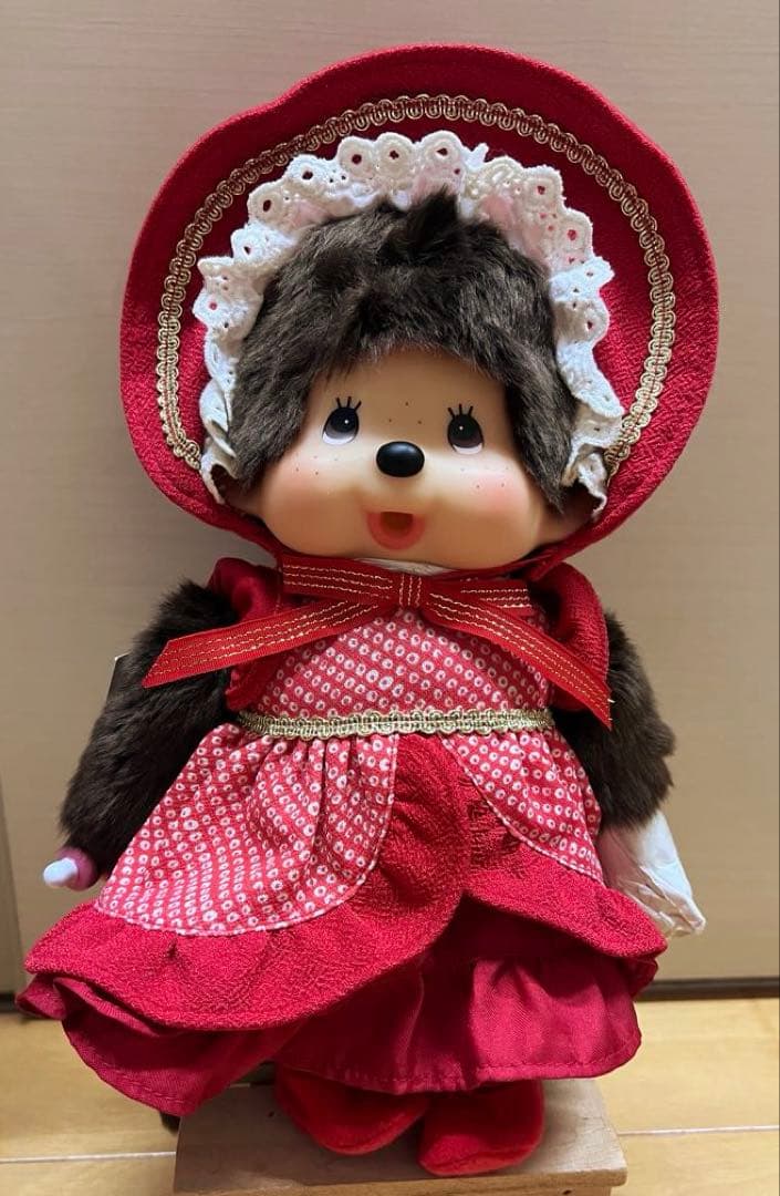 ちゃんきく！monchhichi モンチッチ 金魚姫　Mサイズ