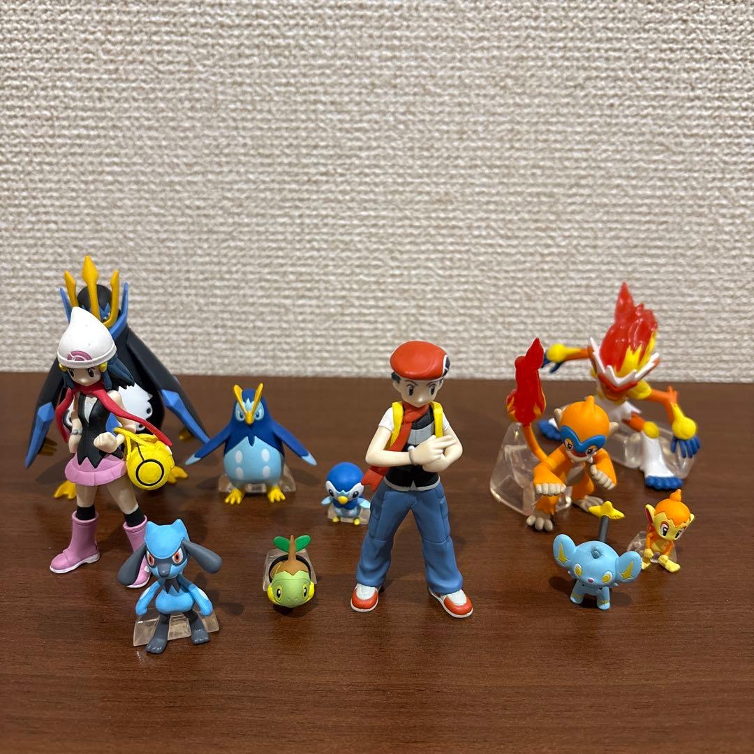 ポケモンスケールワールド　シンオウ地方コンプリート・ヒスイ地方4種セット