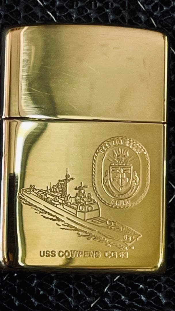 Zippo 新品未使用　ミリタリーUSS COWPENS CG63(^^)