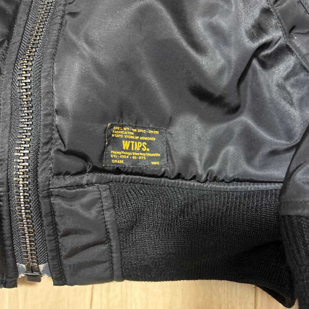 wtaps MA-1 ブラック　中綿