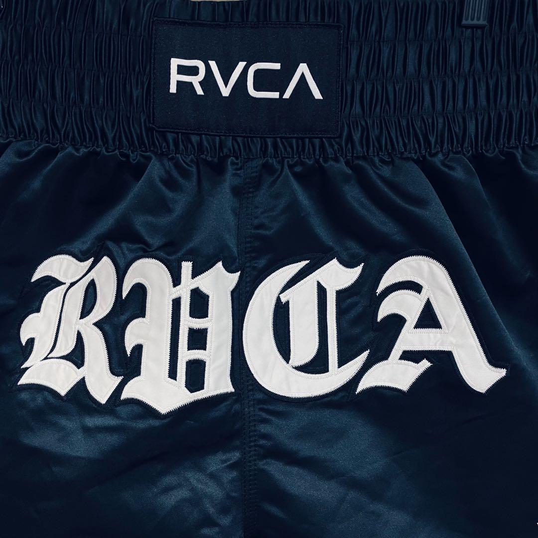 極美品 RVCA ルーカ バトルパンツ　ファイトショーツ ブラック XL