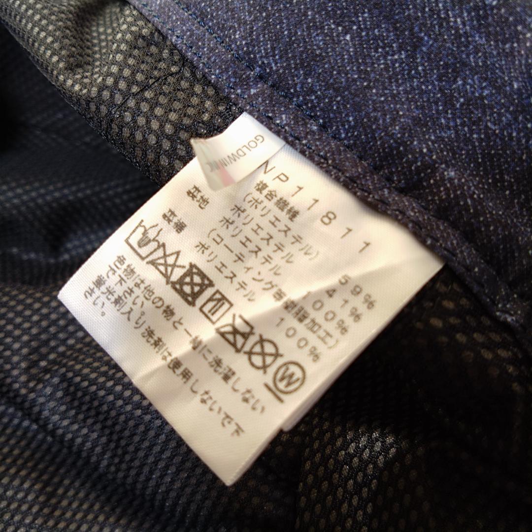 ザノースフェイス オーバーパンツ GORE-TEX デニム調 ベルト付　Ｍサイズ