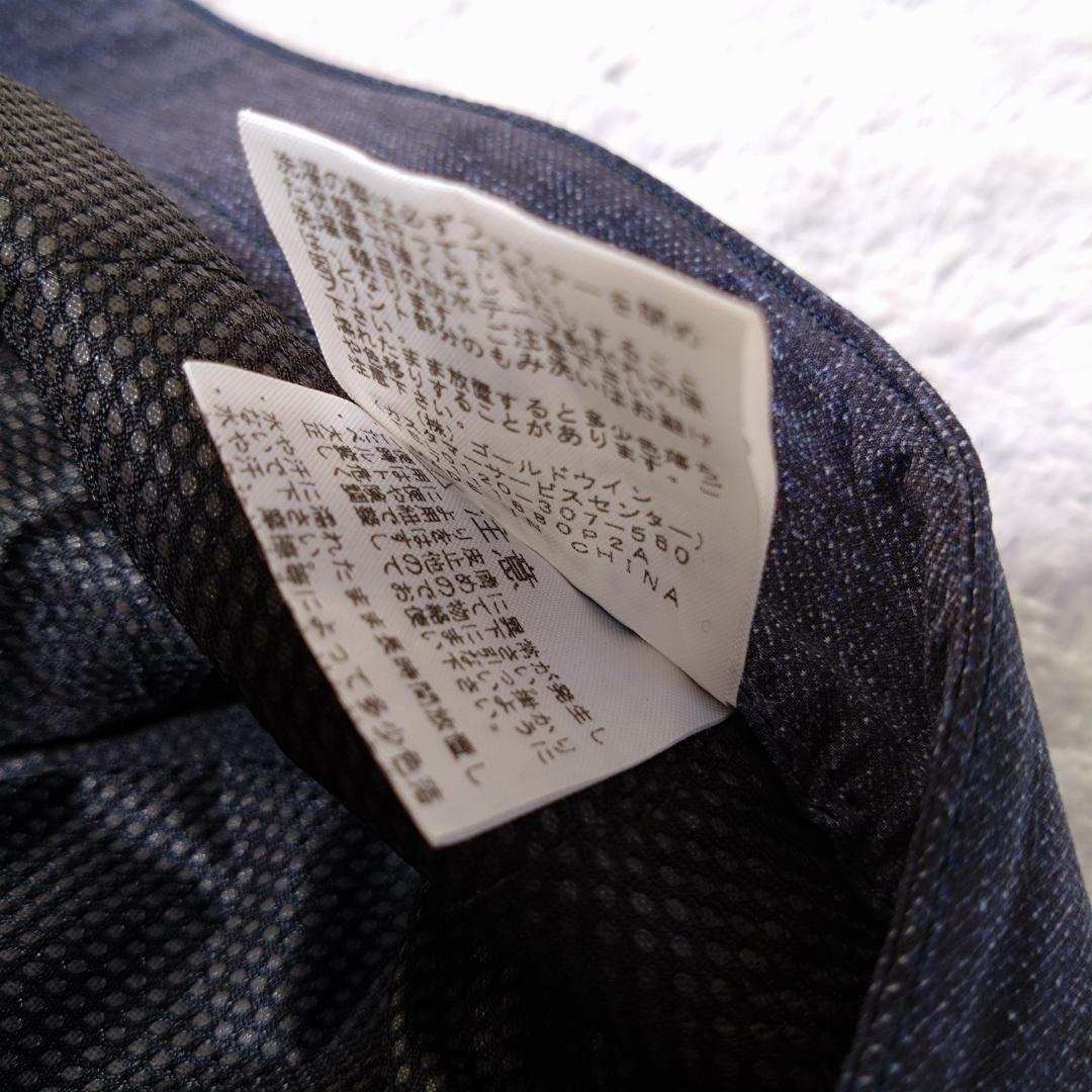 ザノースフェイス オーバーパンツ GORE-TEX デニム調 ベルト付　Ｍサイズ
