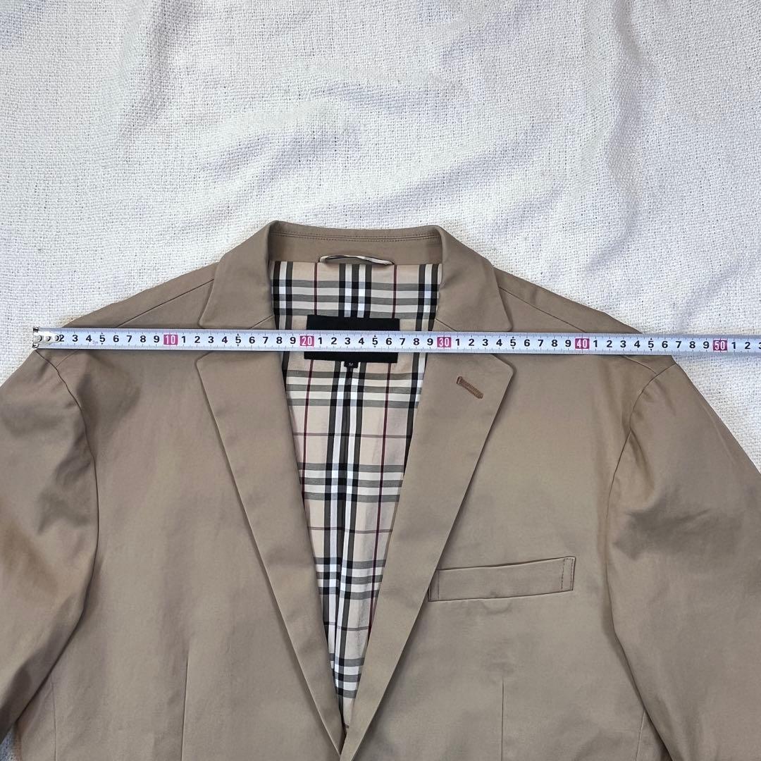 BURBERRY ノバチェック 2B テーラードジャケット 本切羽
