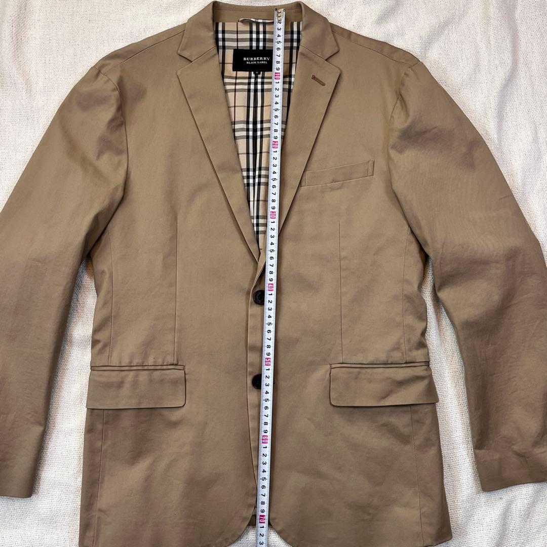 BURBERRY ノバチェック 2B テーラードジャケット 本切羽