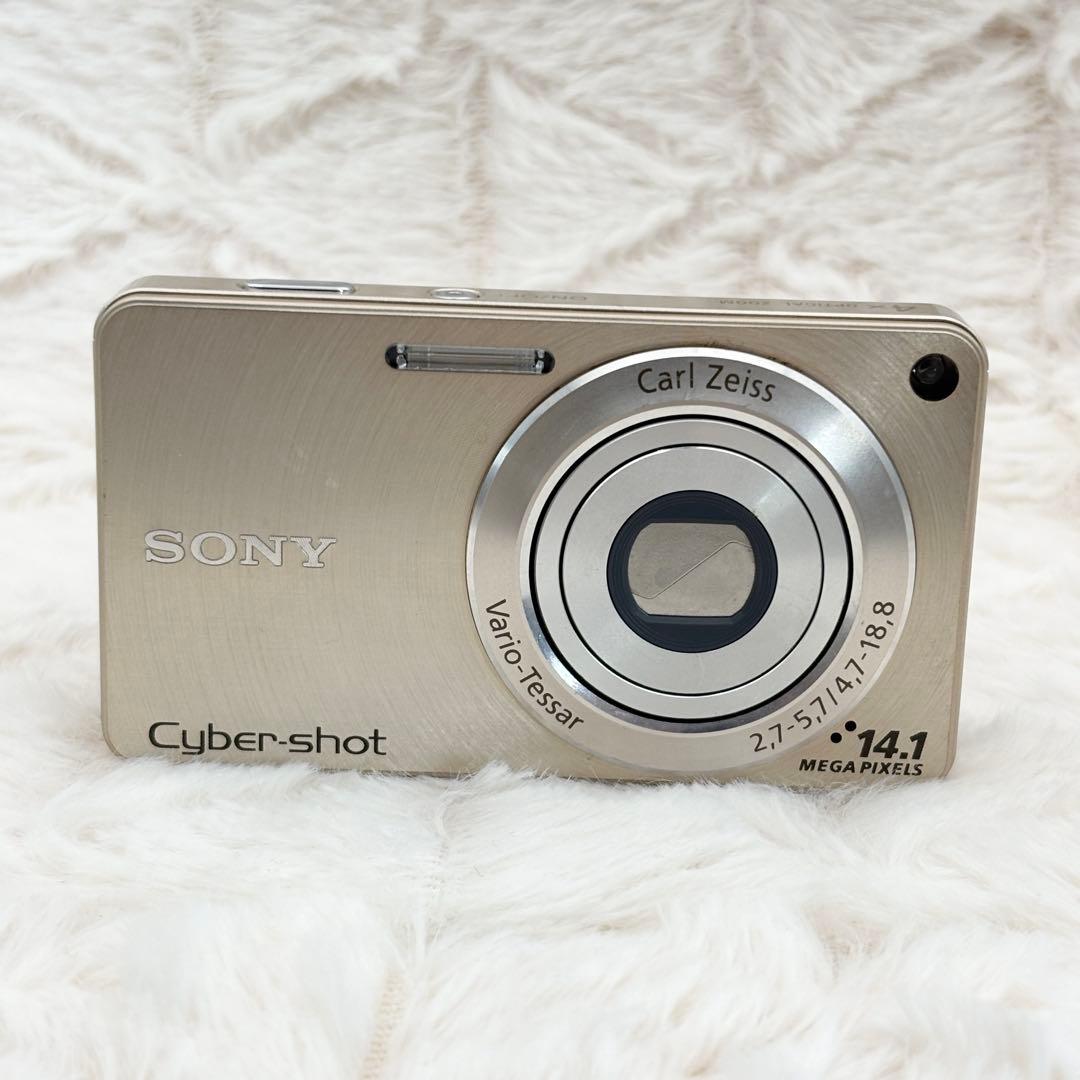 美品・動作良好✨ SONY Cyber-Shot DSC-W350 ゴールド