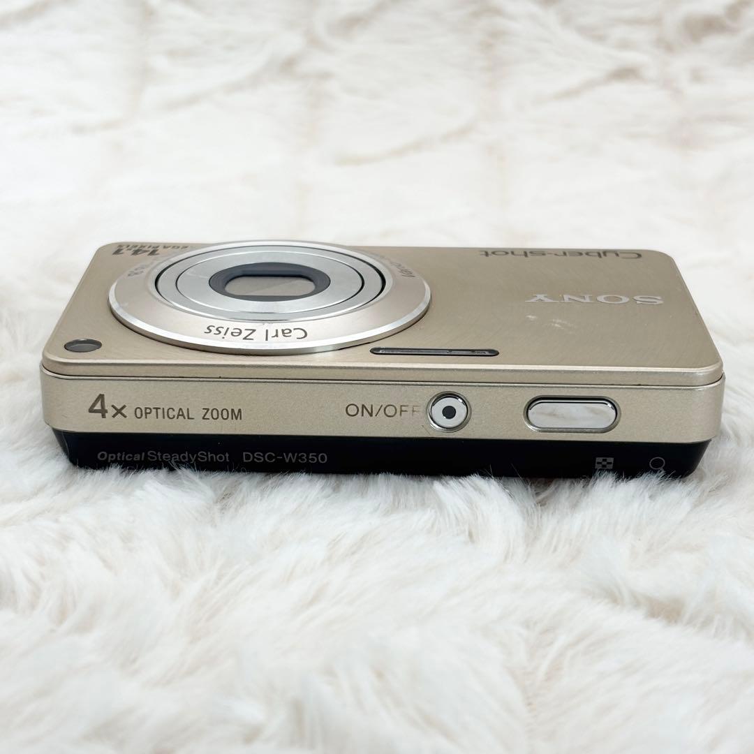 美品・動作良好✨ SONY Cyber-Shot DSC-W350 ゴールド