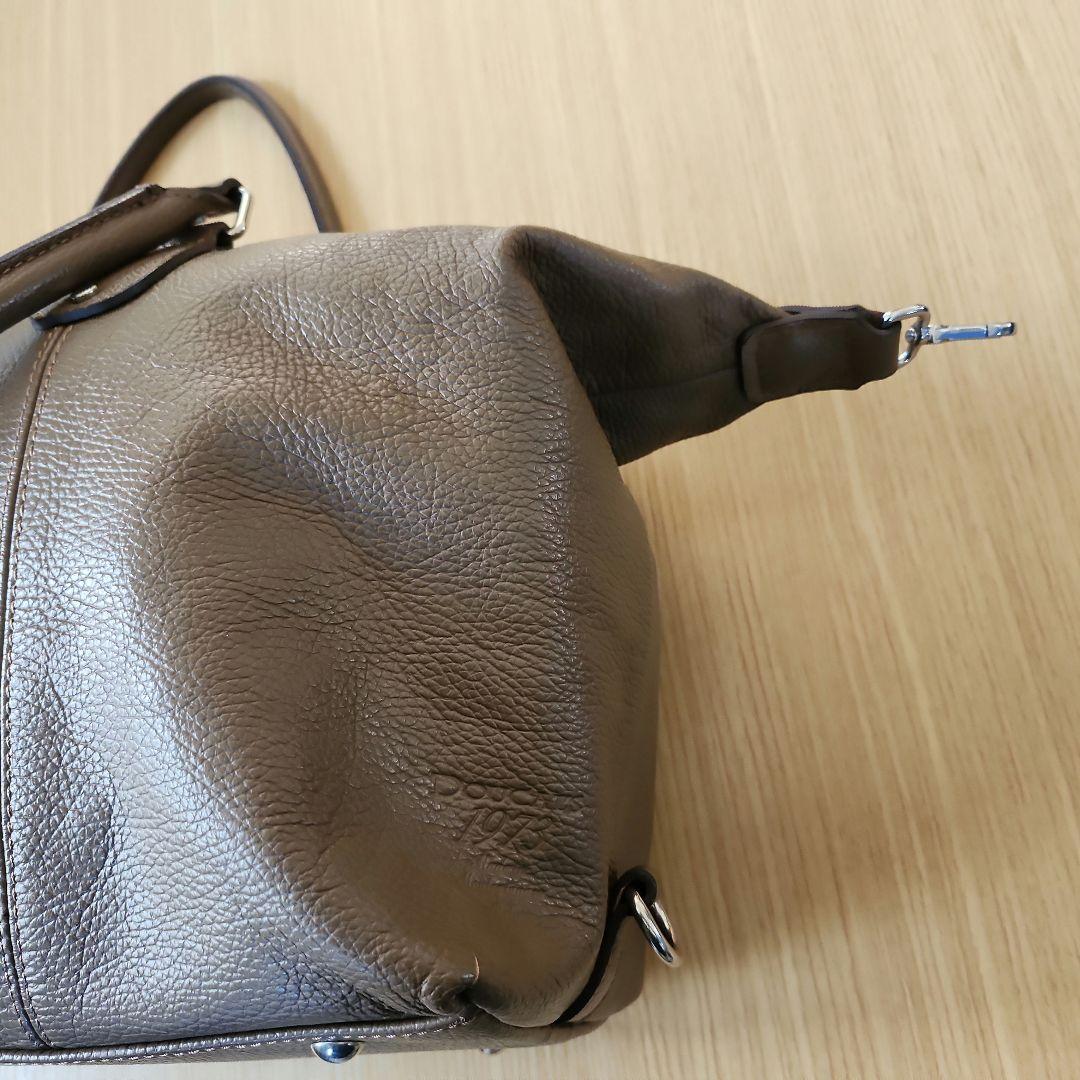 デュカルス DOUCALS フルレザー ボストンバッグ ブラウン【ゴルフ、旅行】