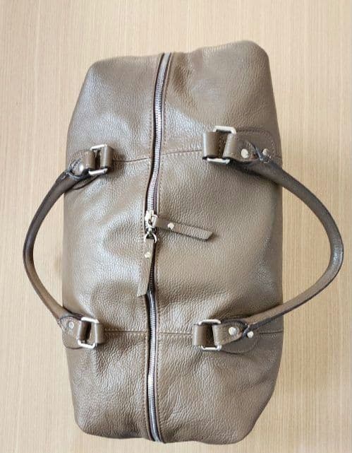デュカルス DOUCALS フルレザー ボストンバッグ ブラウン【ゴルフ、旅行】