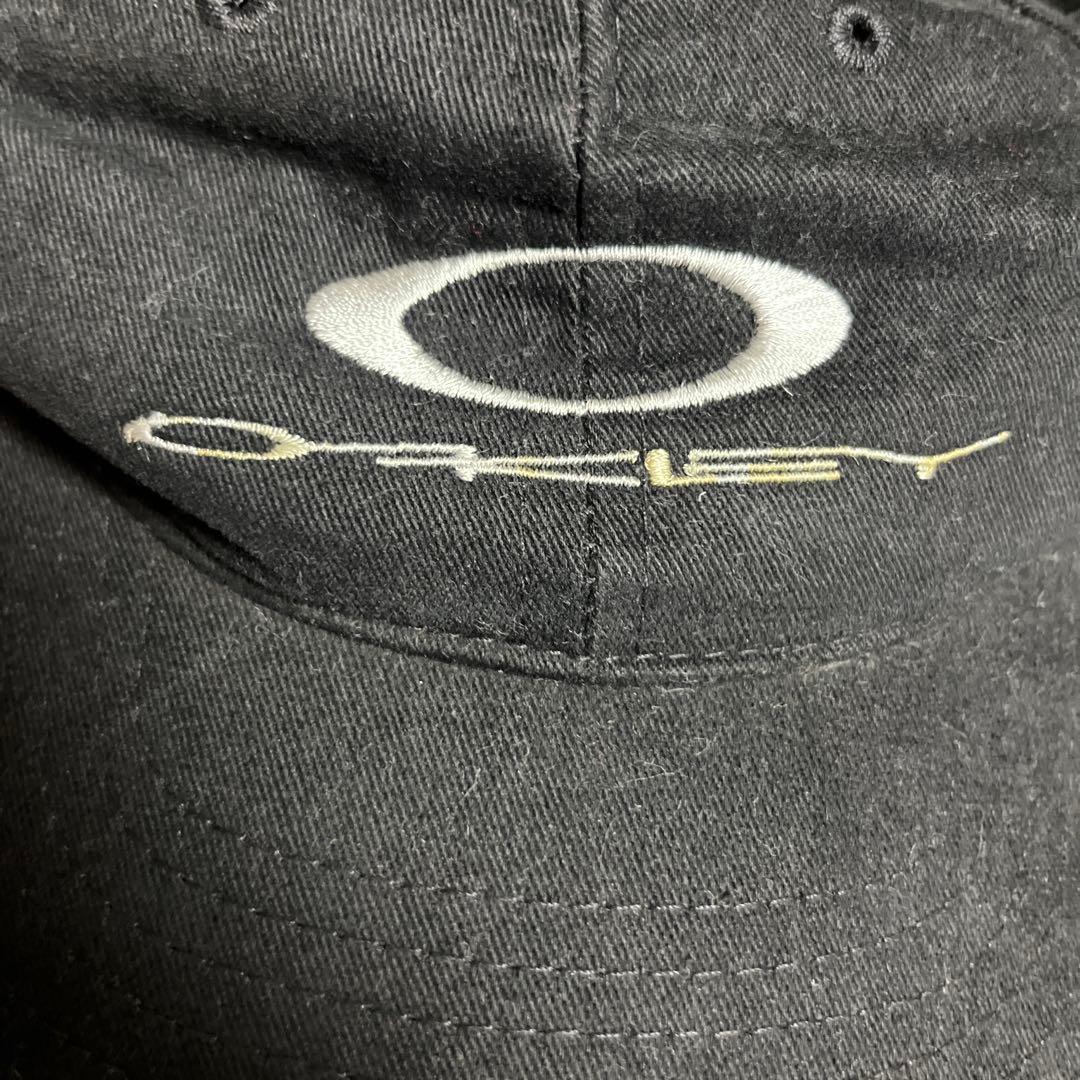 90s Oakley ブラック キャップ　USA製