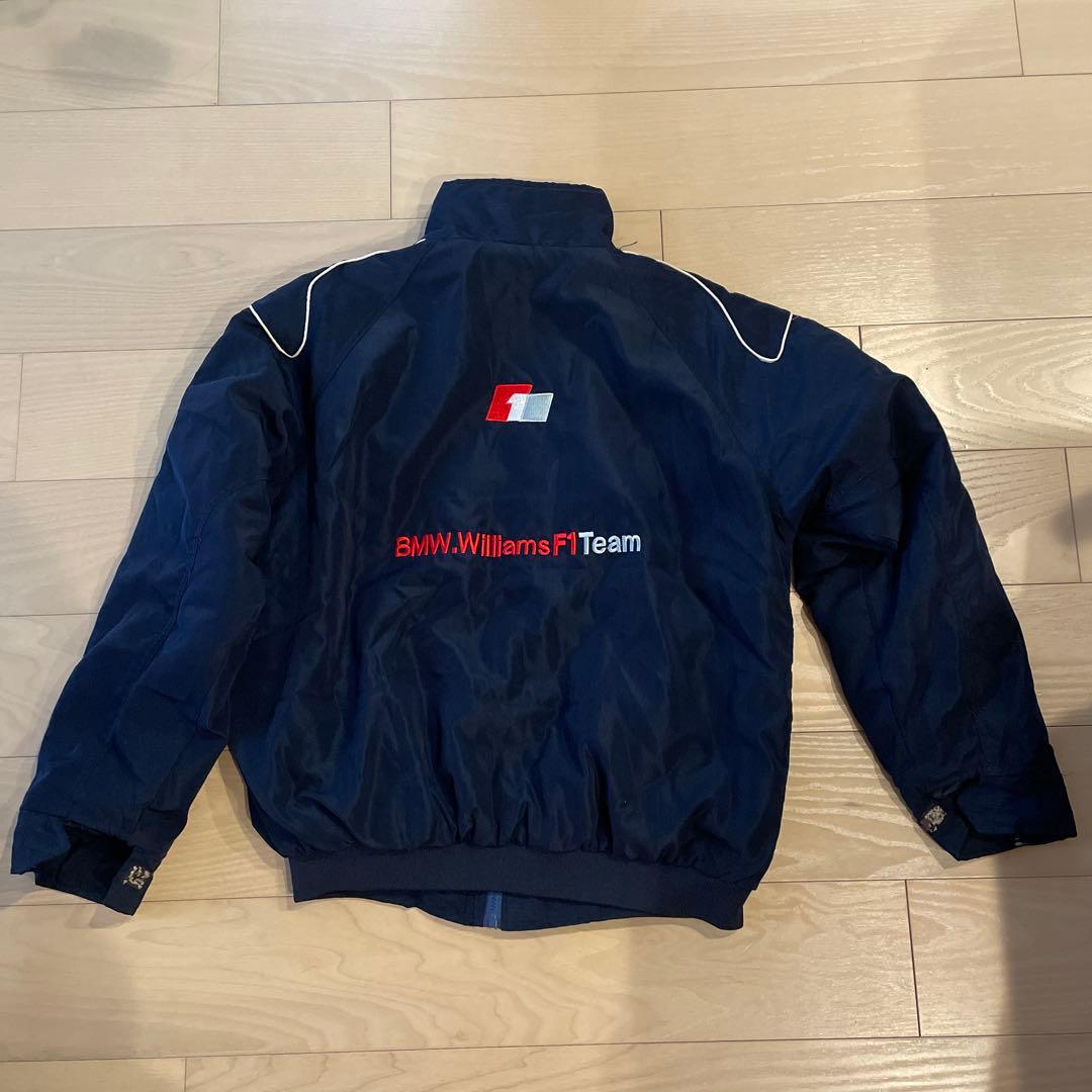 ウィリアムF1 レーシングジャケット ナイロンジャケットネイビー　L