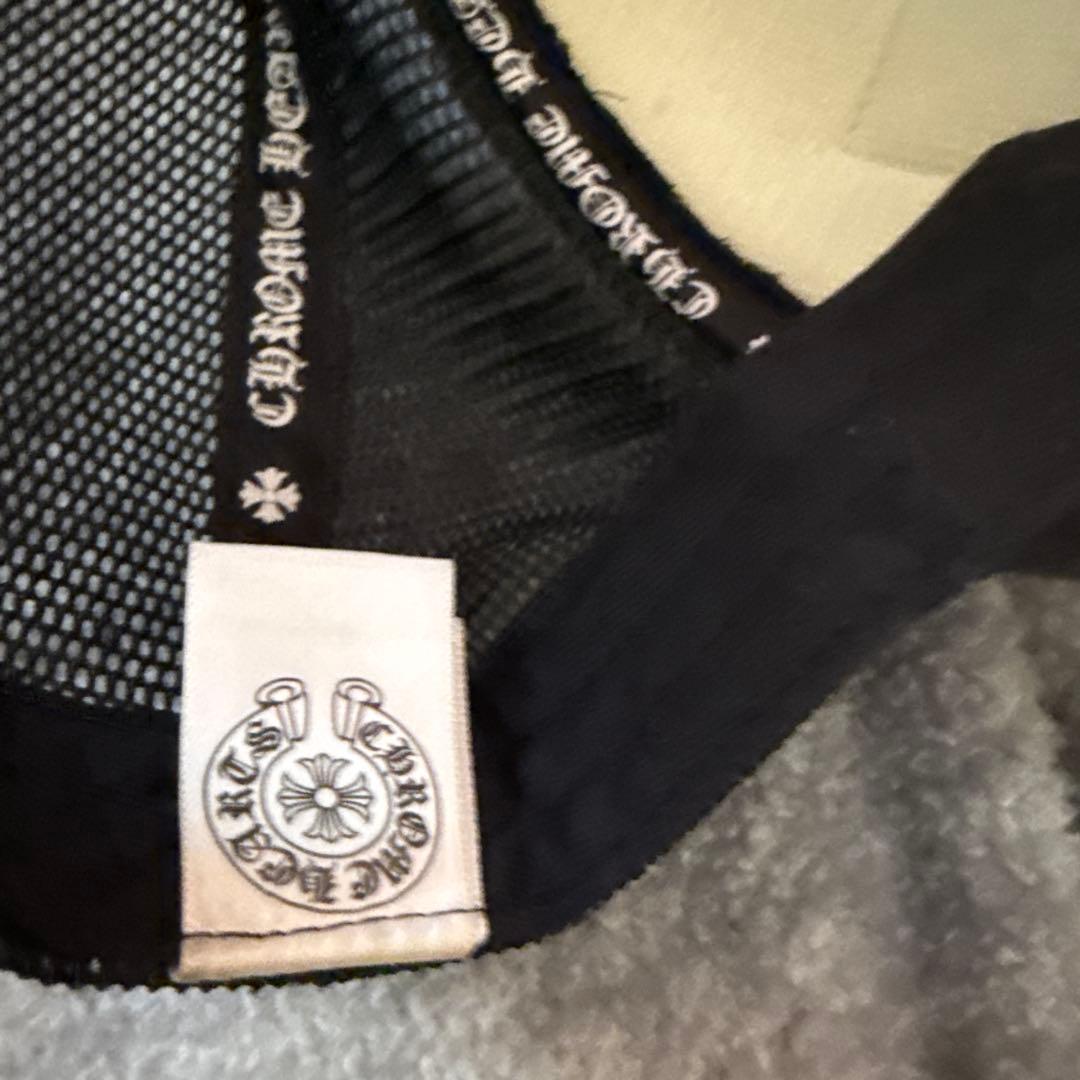 CHROME HEARTS キャップ ホワイト/ブラック