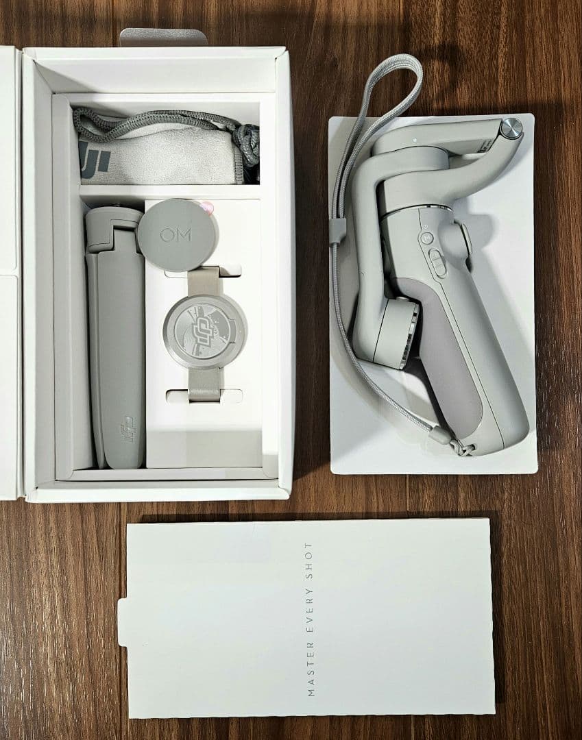[美品] DJI OM5 アテネグレー スマートフォンジンバル