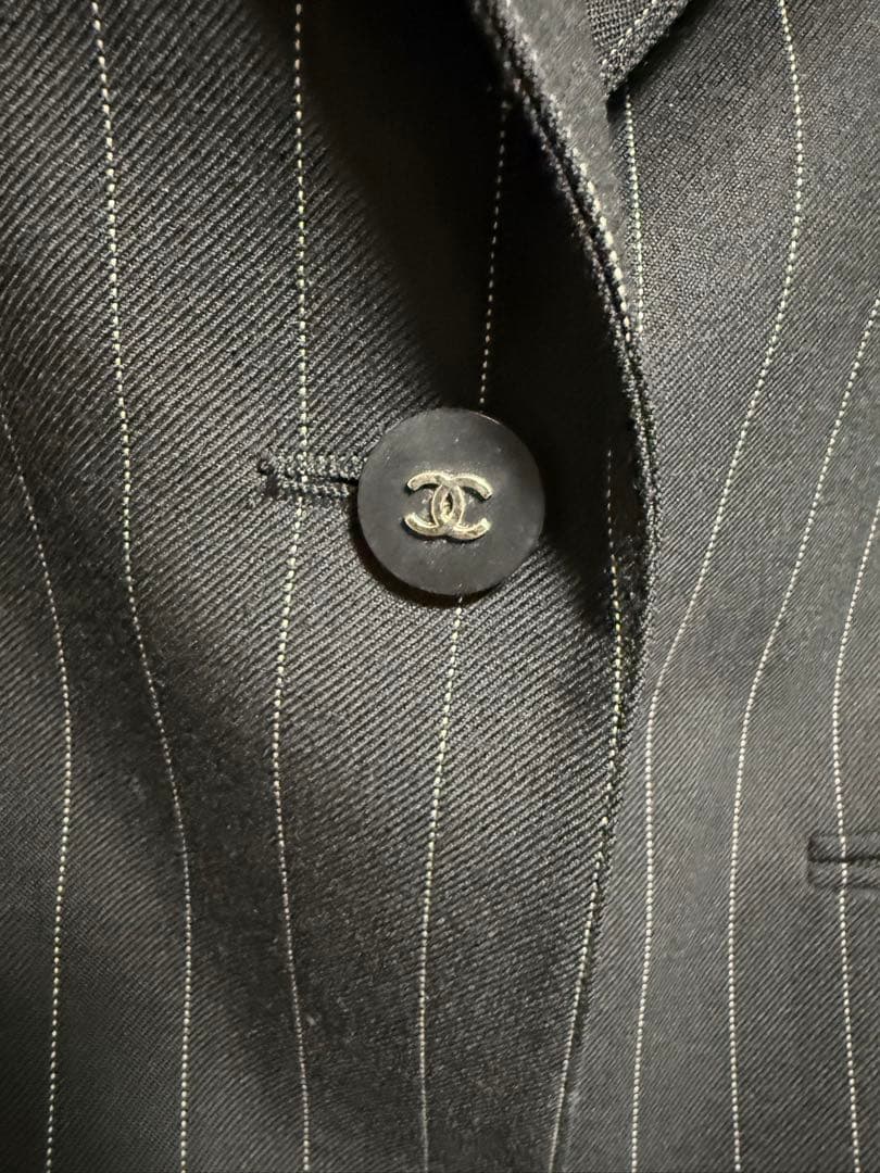 【希少】CHANELBOUTIQU シャネル96ヴィンテージ ウールジャケット