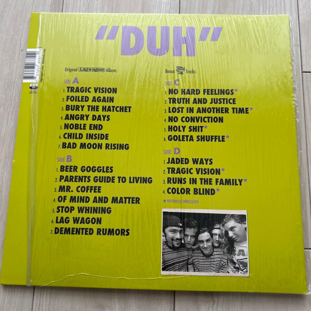 洋楽 Lagwagon DUH LP