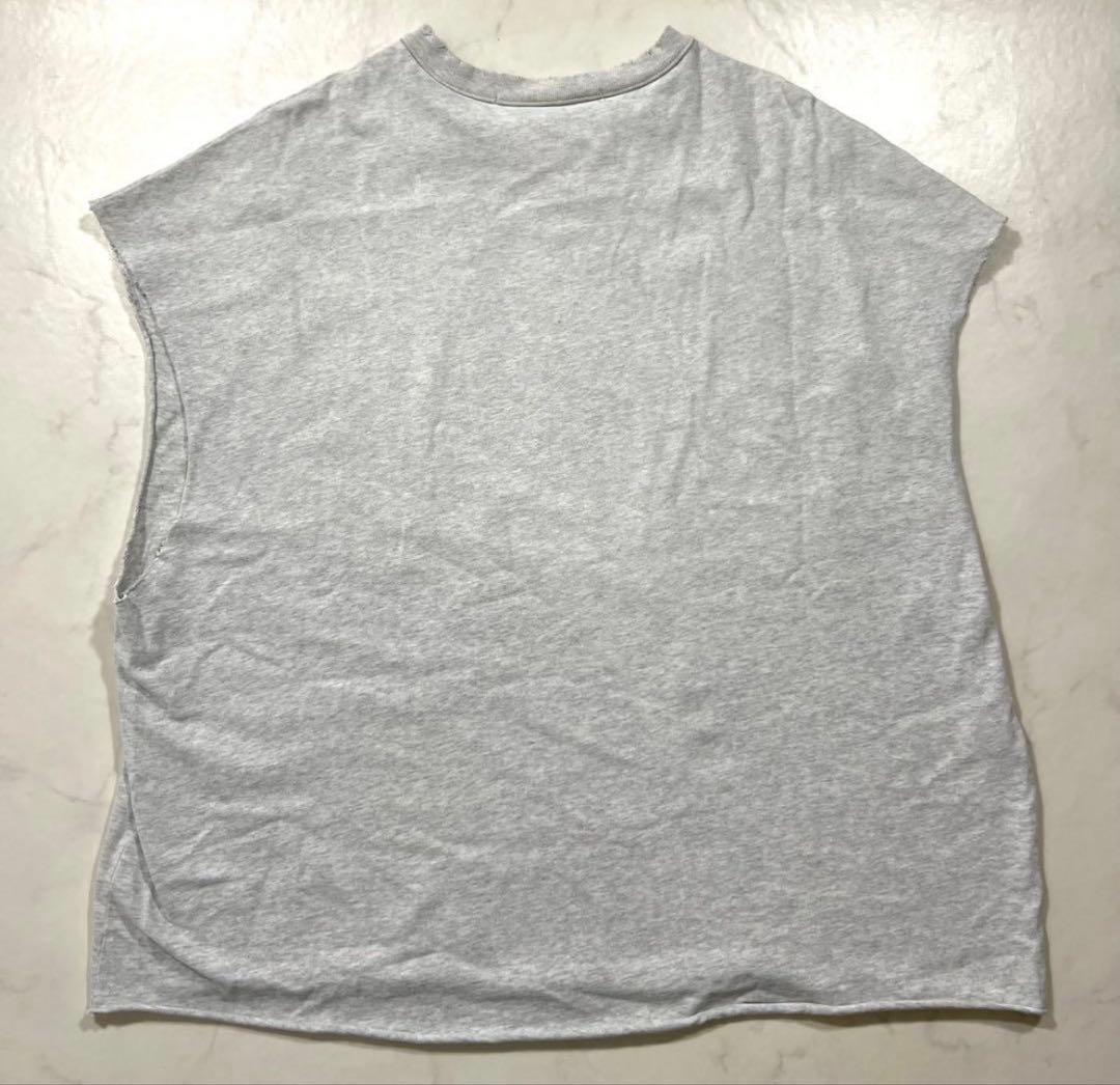 トップス ALEXANDER WANG DISTRESSED LOGO OVERSIZED