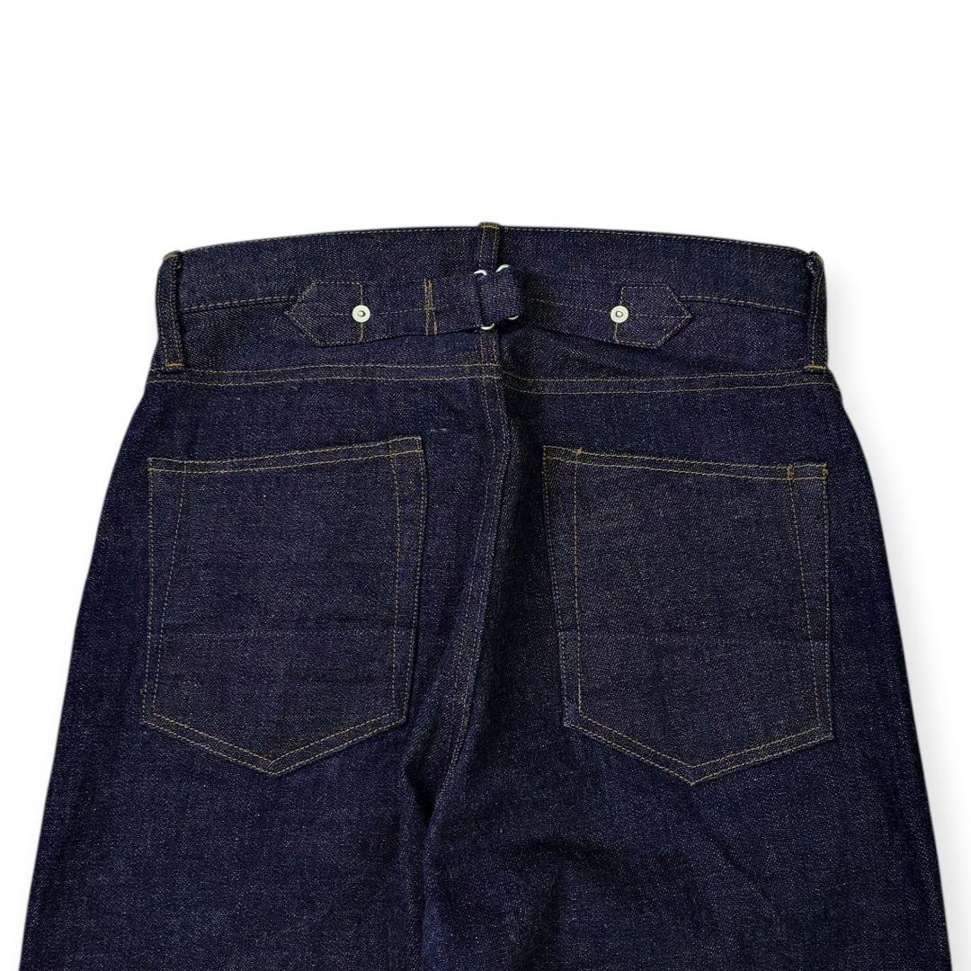 【極美品】ナイジェルケーボン シンチバック セルビッチ デニム サイズ6（S）