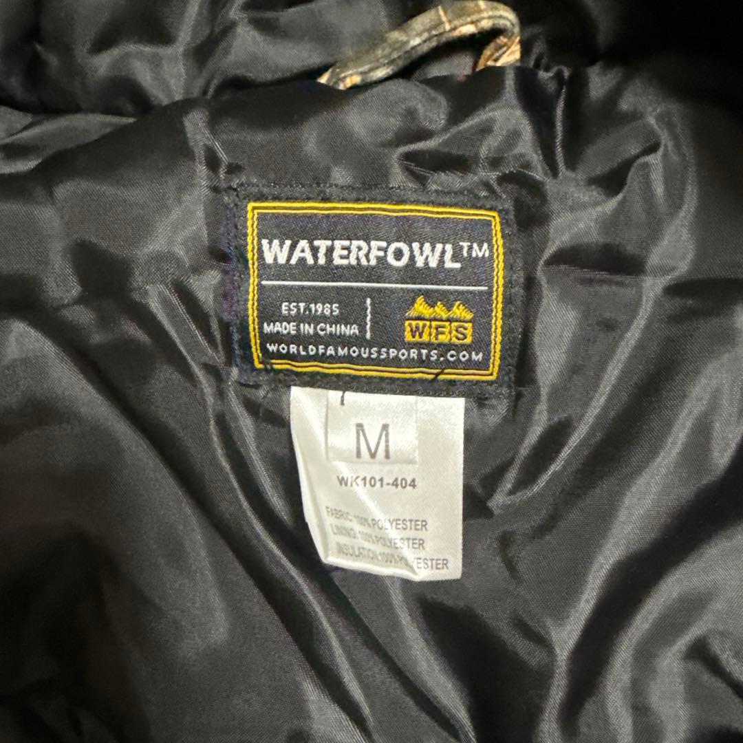 WATERFOWL 迷彩フード付きジャケット Mサイズリアルツリー