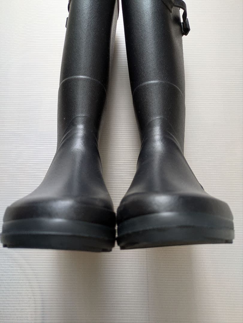 AIGLE シャンタベル　レインブーツ マリン　ネイビー×レッド　サイズ39
