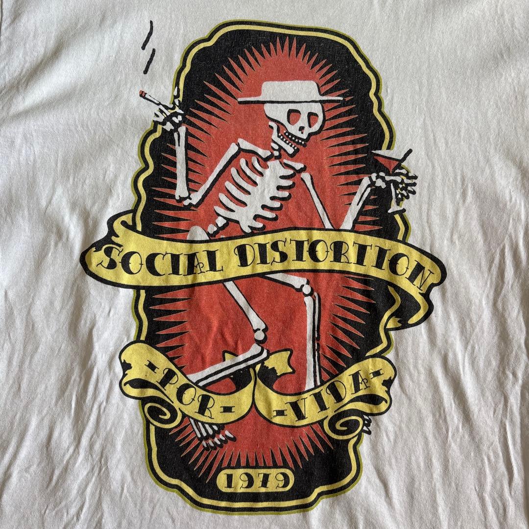 y2k 00s SOCIALDISTORTION Tシャツ　ヴィンテージ