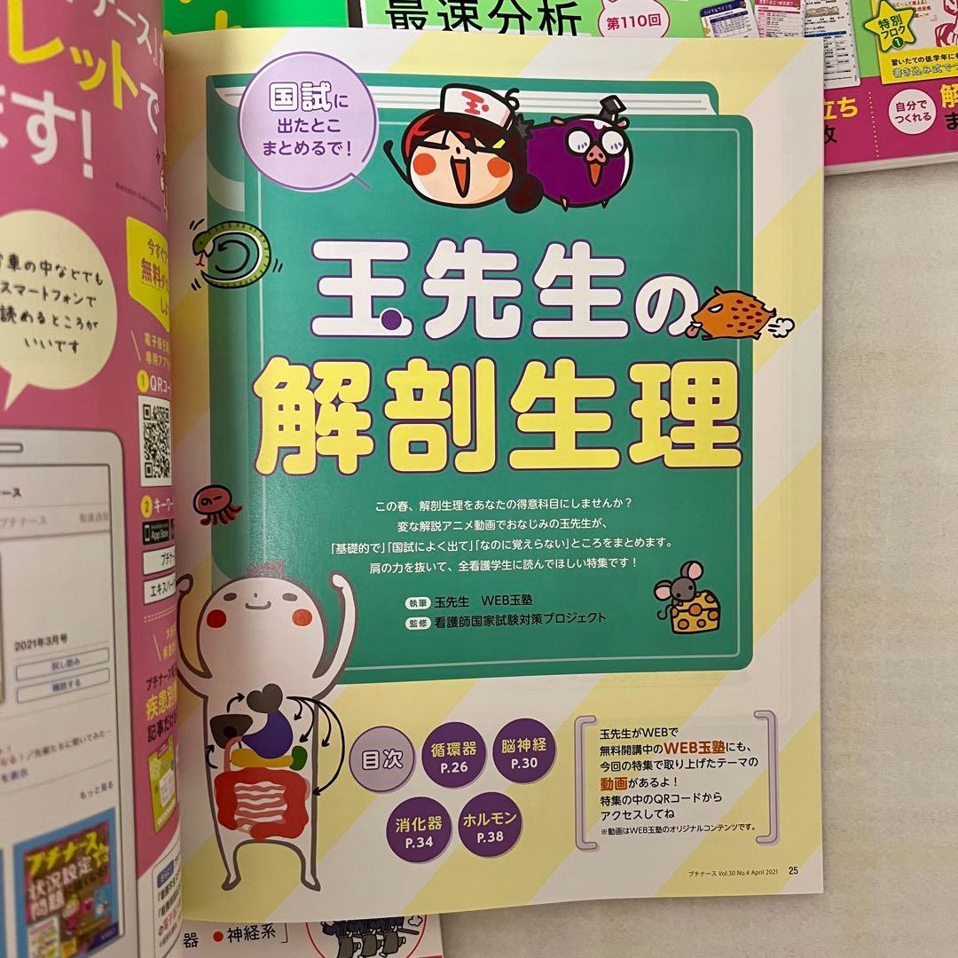 看護学生！！　参考書　本　プチナース　解剖生理　薬理学　実習　疾患　病態　関連図