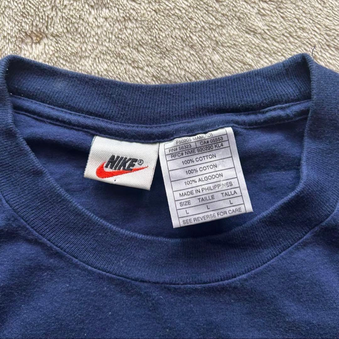 【名作】90s OLD NIKE Big Swoosh Logo T-shirt