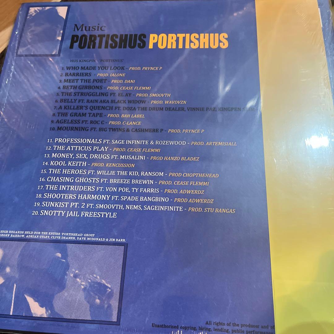 HUS KINGPIN / Portishus 完全限定生産　日本語OBI レア