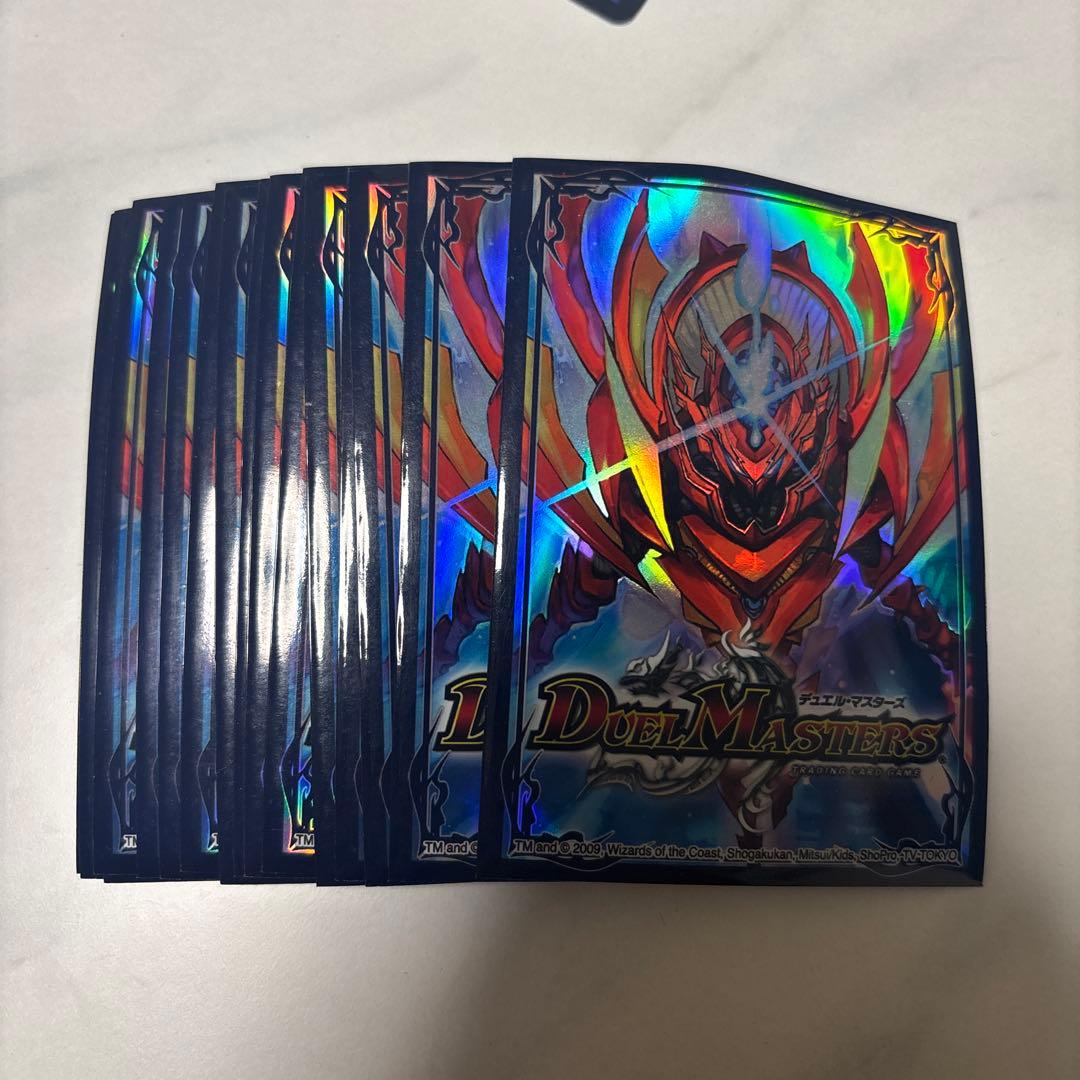オ*ベ様 デュエマ 公式スリーブ 創造神サガ ザゴッドキングダ厶 カードプロテク