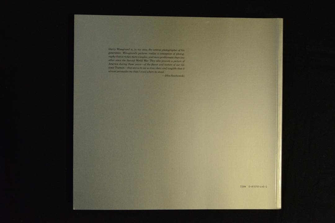 【Winogrand：Figments from the Real World】