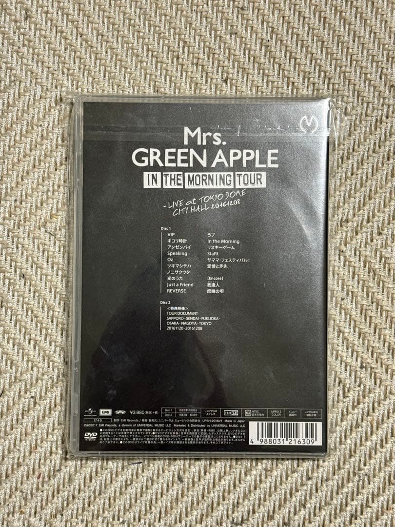 Mrs.GREEN APPLE/In the Morning Tour-LIV…